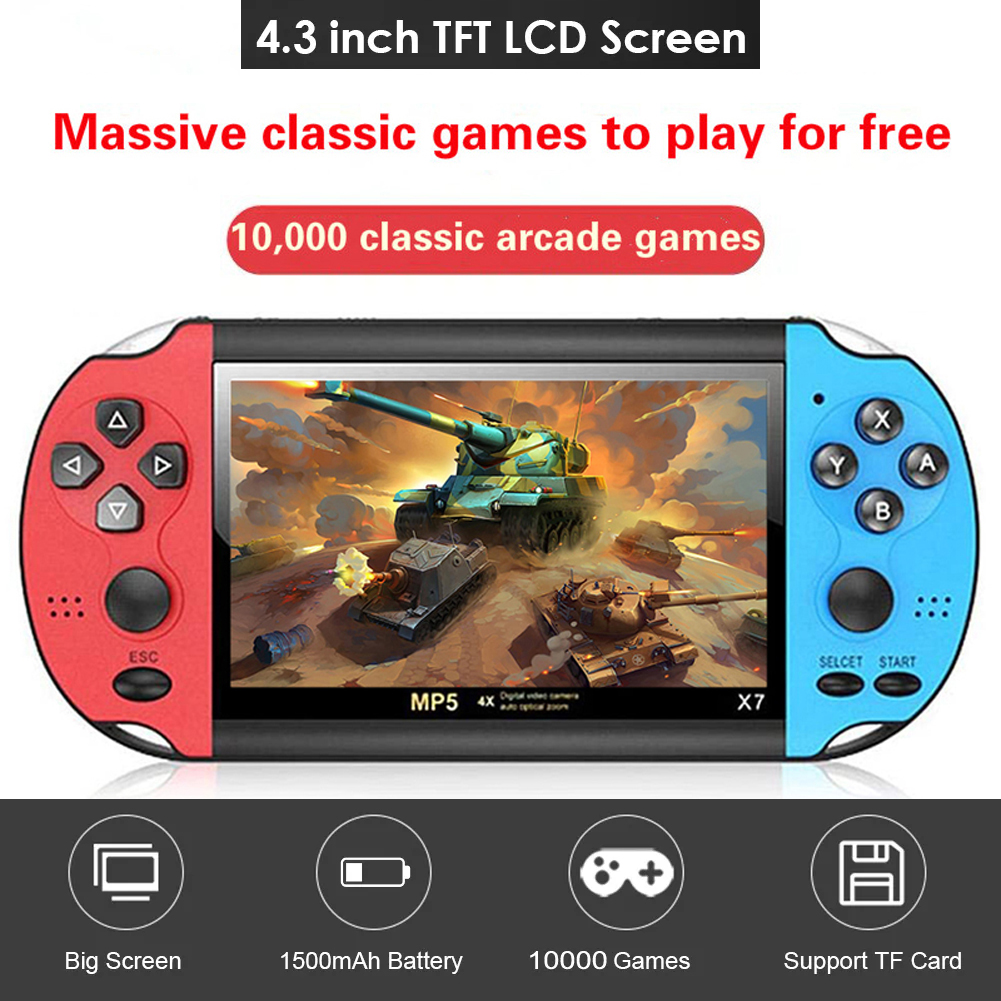 Gaming Console Old School - Gaming Portable Handheld Retro Video Game