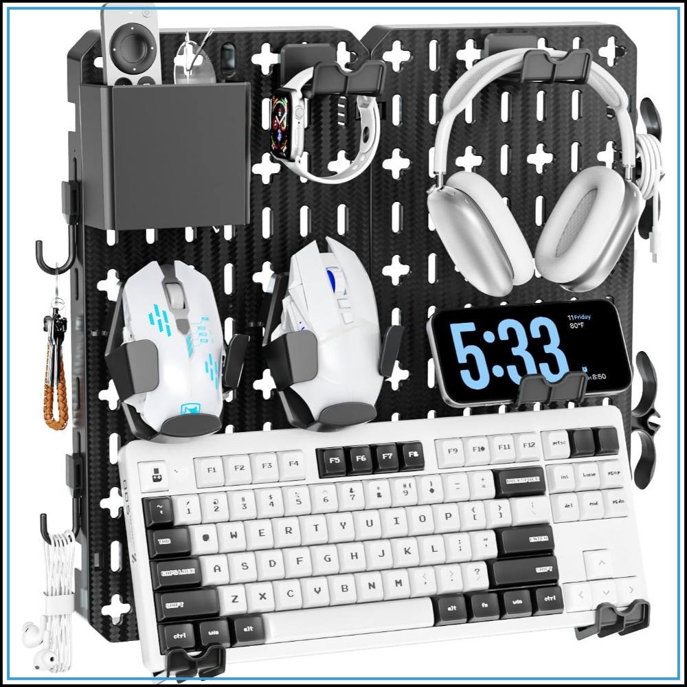 Controller Stand Holder - Wall Mount Keyboard & Mouse Display