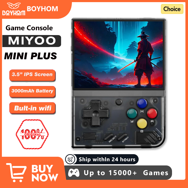 Gaming Console Linux - MIYOO Mini Plus Portable Retro Handheld