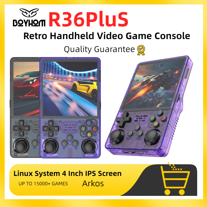 Gaming Console Linux - 2025 R36Plus Retro Handheld Game Console