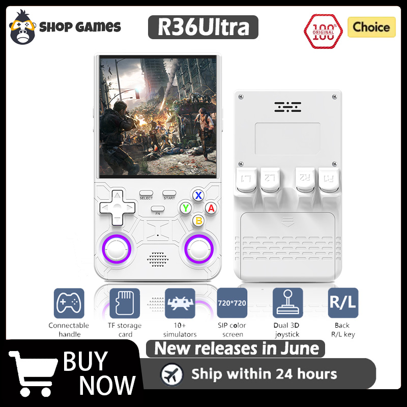 Gaming Console Linux - 2025 R36 Ultra Open Source R36S