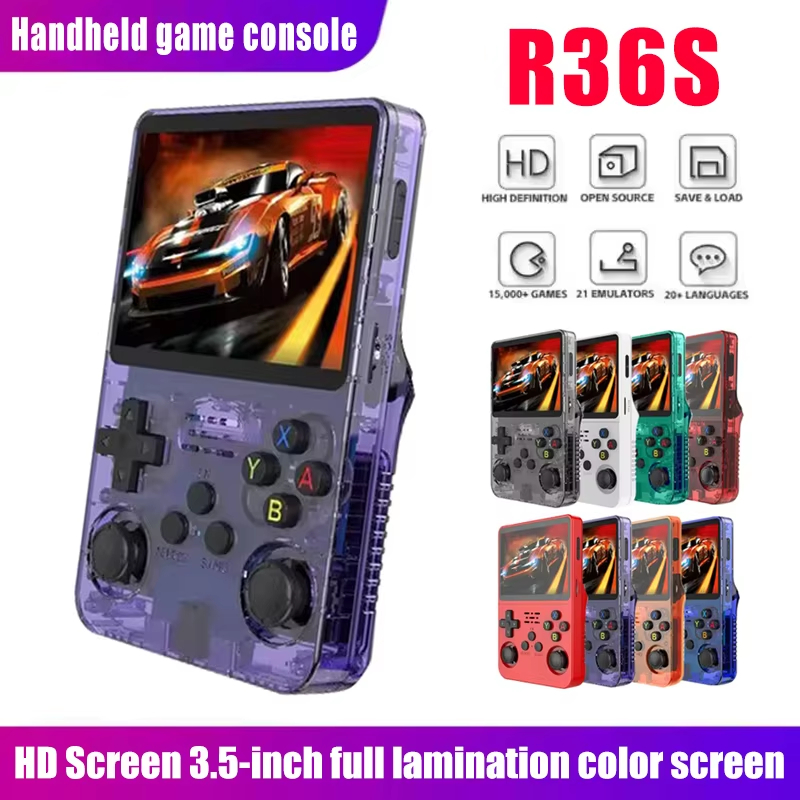 Gaming Console Linux - R36s new handheld game console open