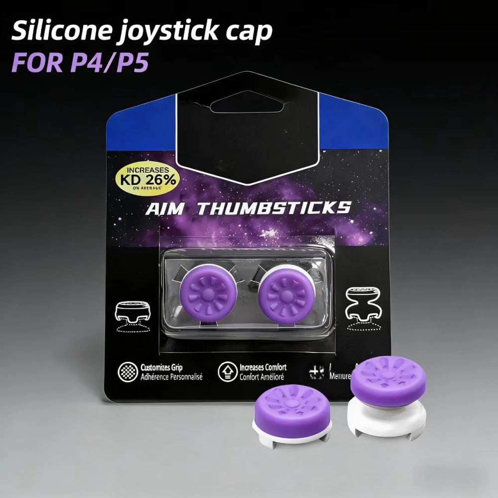 2pcs Silicone Thumb Grip for P - Gaming Console For Tv のレビューと価格