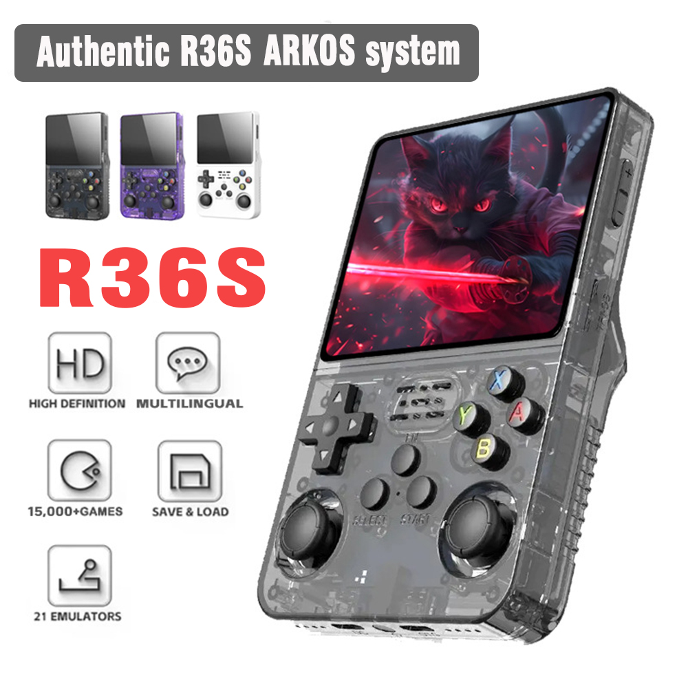 ARKOS R36S Retro Handheld Game - Gaming Console Linux のレビューと価格
