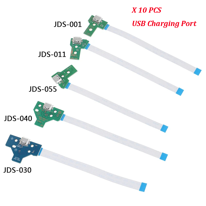 10pcs USB Charging Port Socket - Gaming Console For Tv のレビューと価格
