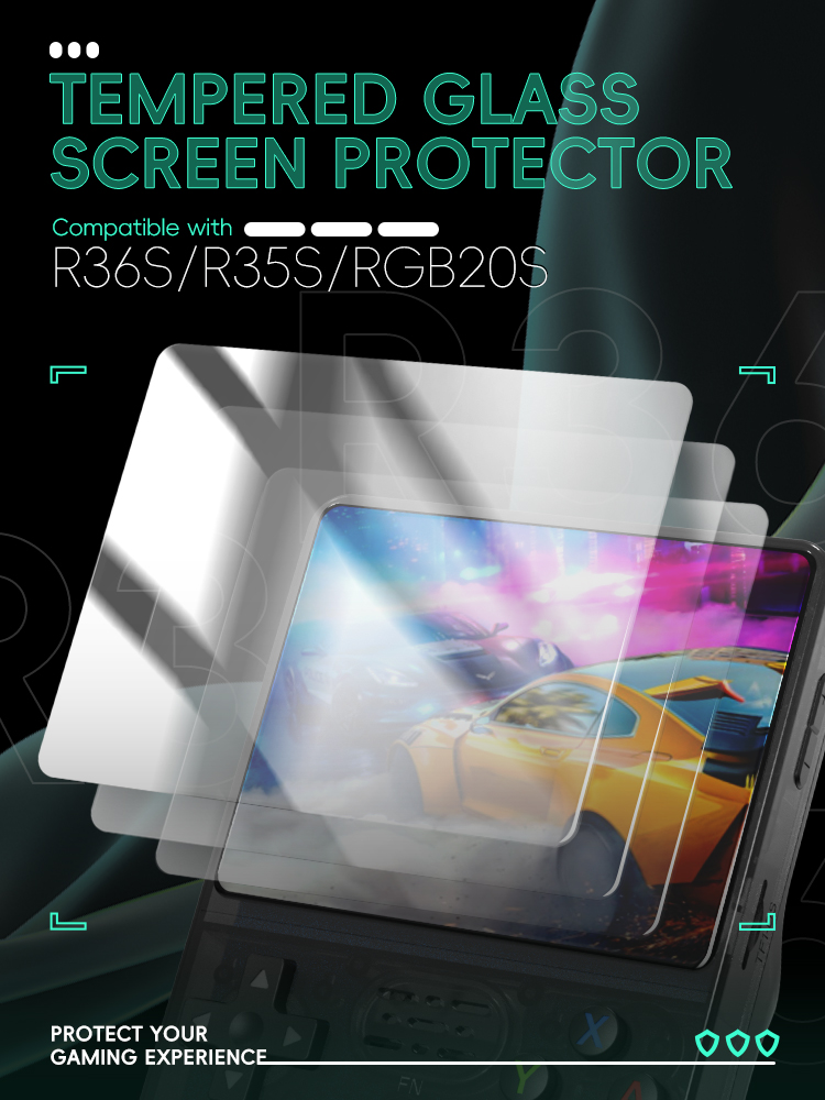 DATA FROG R36S Screen Protecto - Gaming Console R36S のレビューと価格