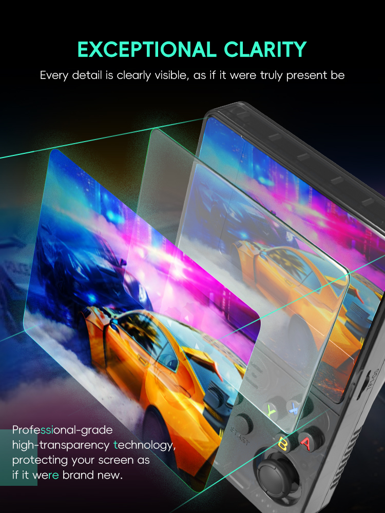 DATA FROG R36S Screen Protecto - Gaming Console R36S のレビューと価格