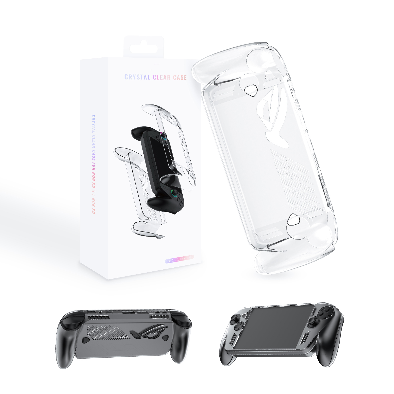 Shockproof Transparent Case fo - Gaming Console Rog のレビューと価格