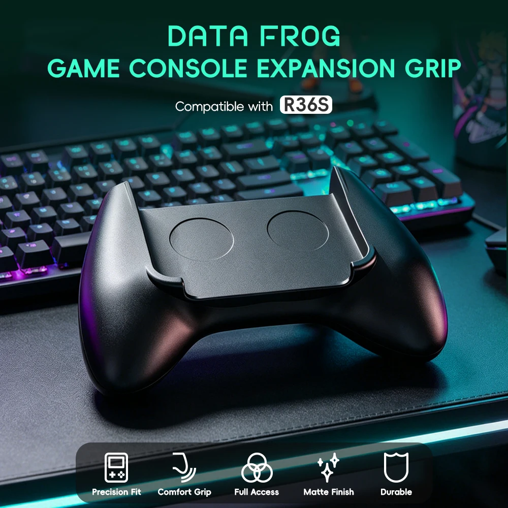 Data Frog R36S Game Grip Ergon - Gaming Console R36S のレビューと価格