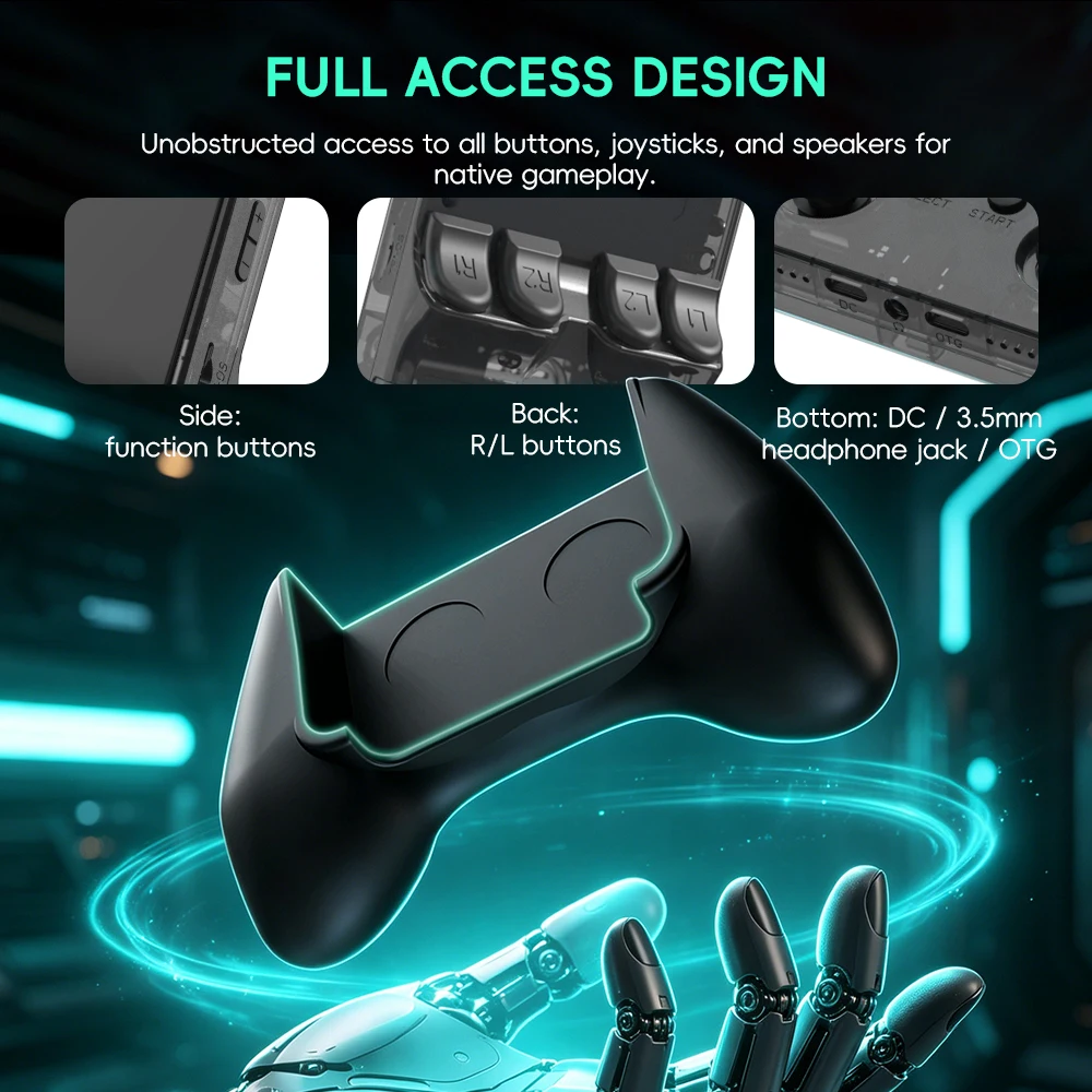 Data Frog R36S Game Grip Ergon - Gaming Console R36S のレビューと価格