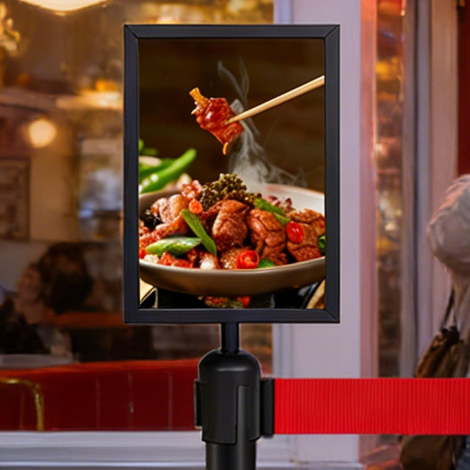 Stanchion Sign Holder A4 Pedes - Controller Stand Holder のレビューと価格