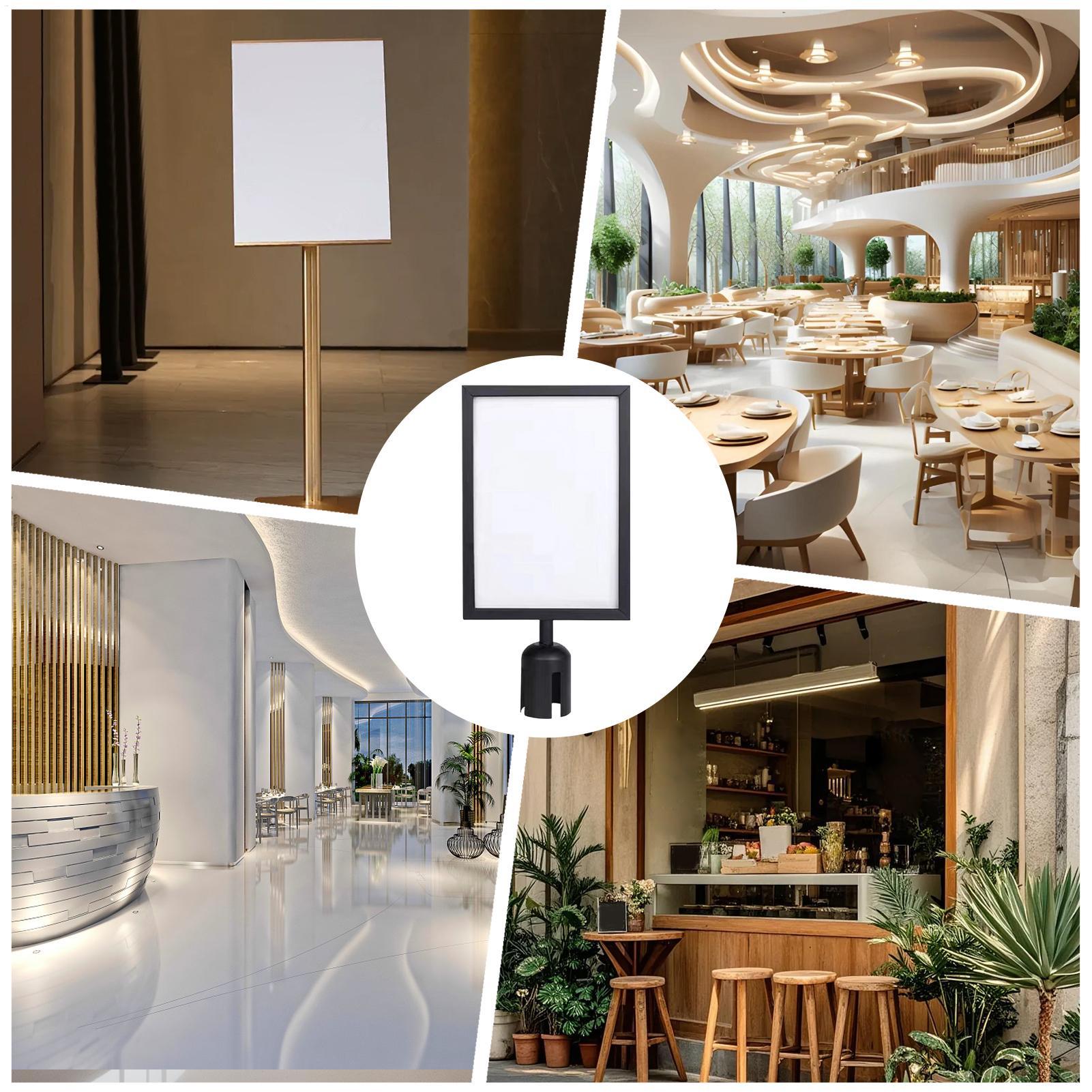 Stanchion Sign Holder A4 Pedes - Controller Stand Holder のレビューと価格
