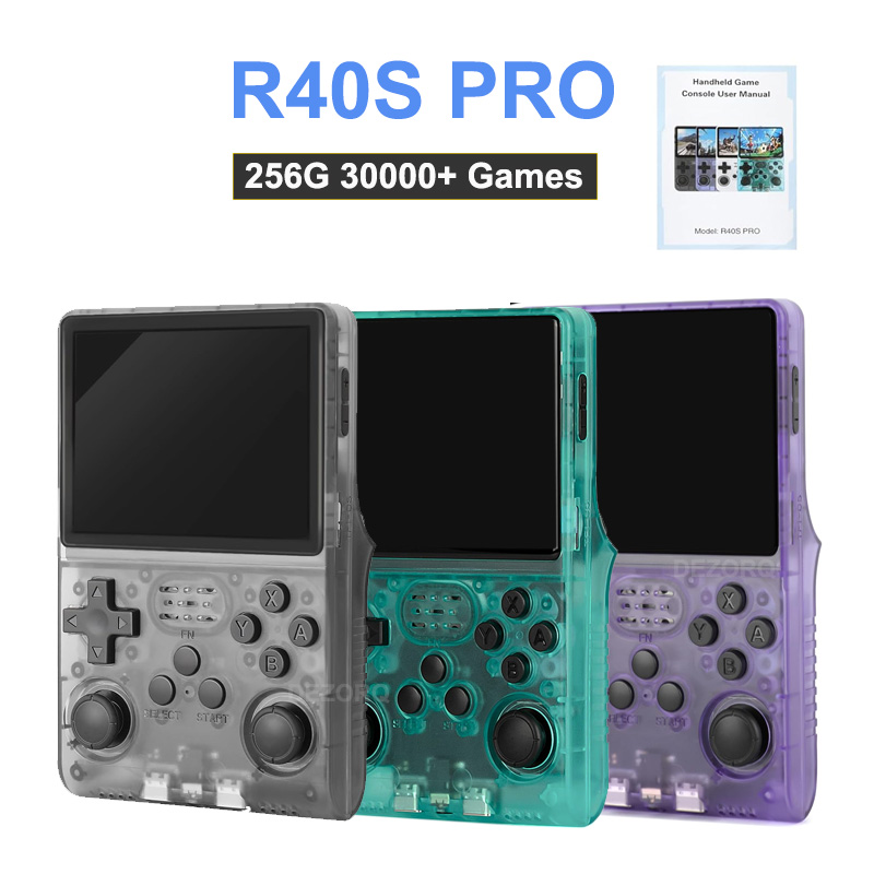 R40S Pro Retro Handheld Game C - Gaming Console Linux のレビューと価格