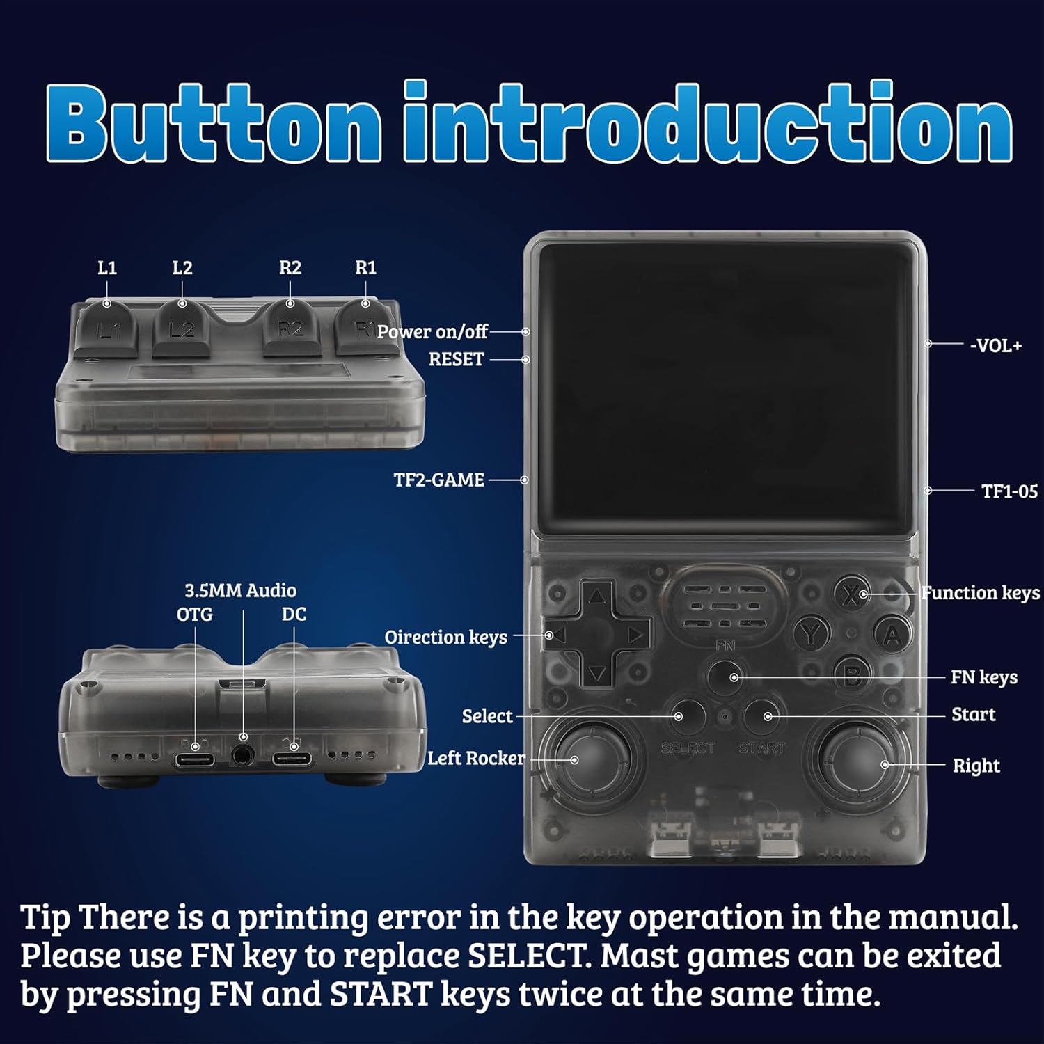 R40S Pro Retro Handheld Game C - Gaming Console Linux のレビューと価格