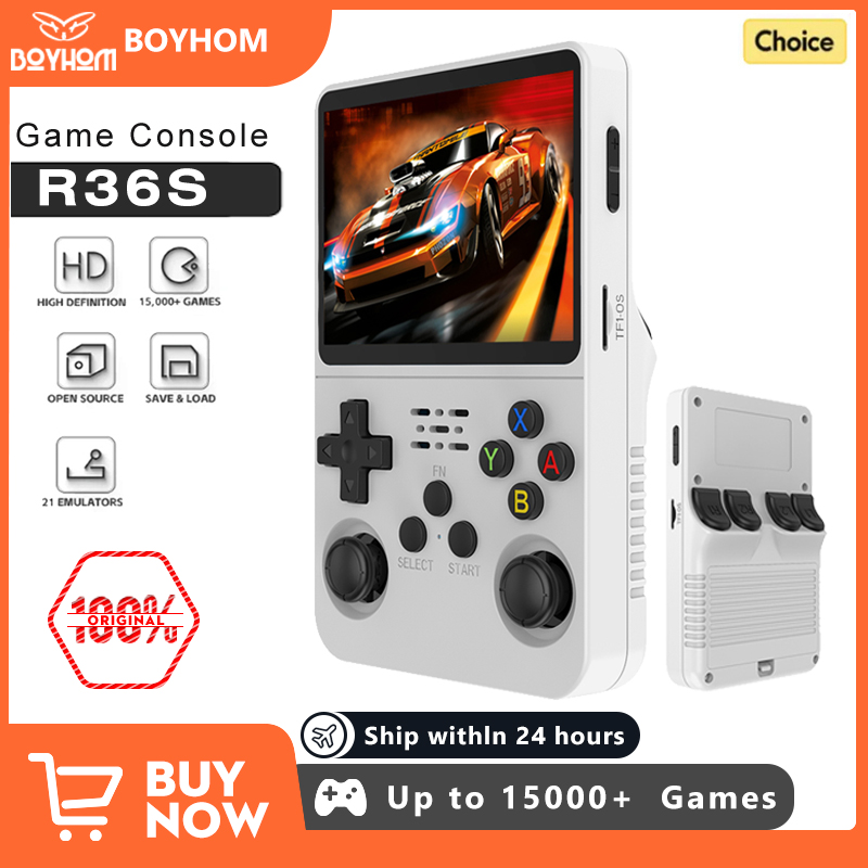 Open Source R36S Retro Handhel - Gaming Console Linux のレビューと価格