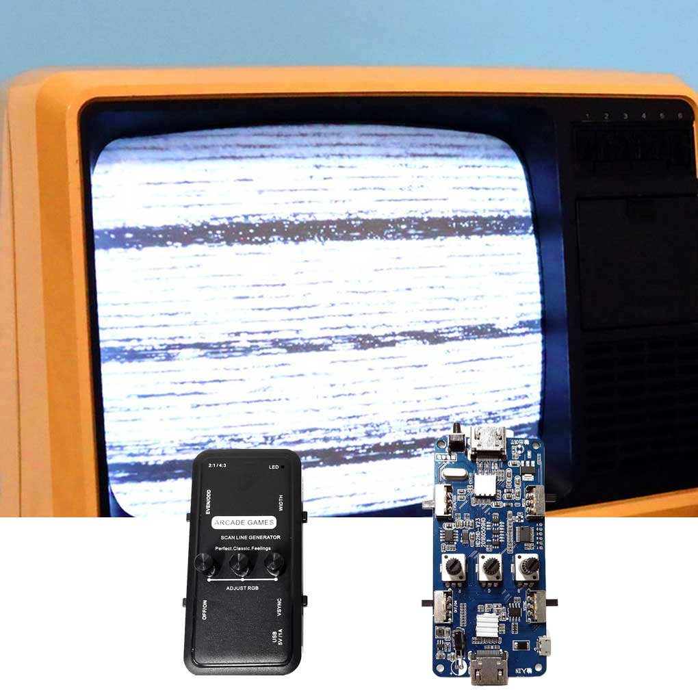 Adjustable Scanline Generator  - Gaming Console Generations のレビューと価格