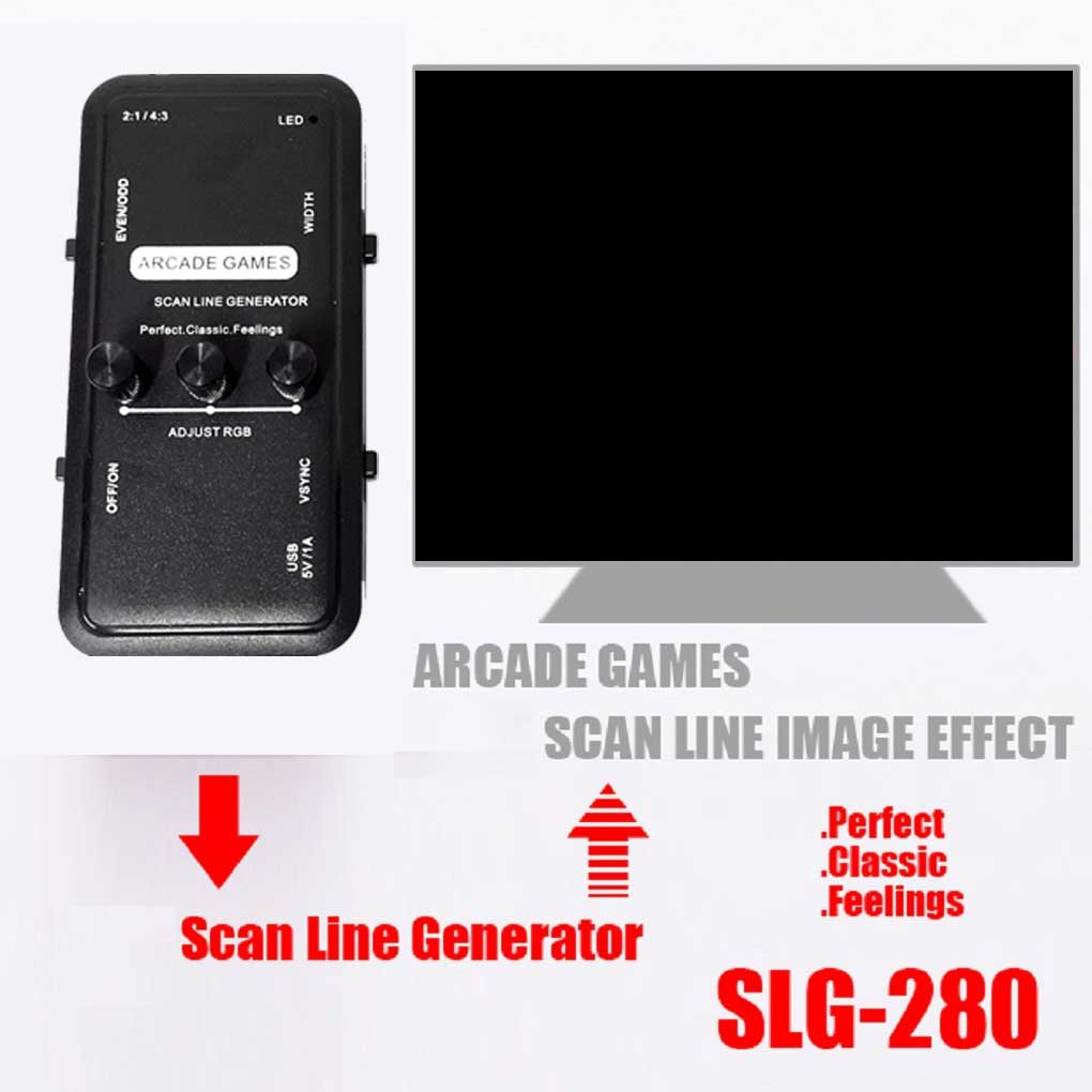 Adjustable Scanline Generator  - Gaming Console Generations のレビューと価格