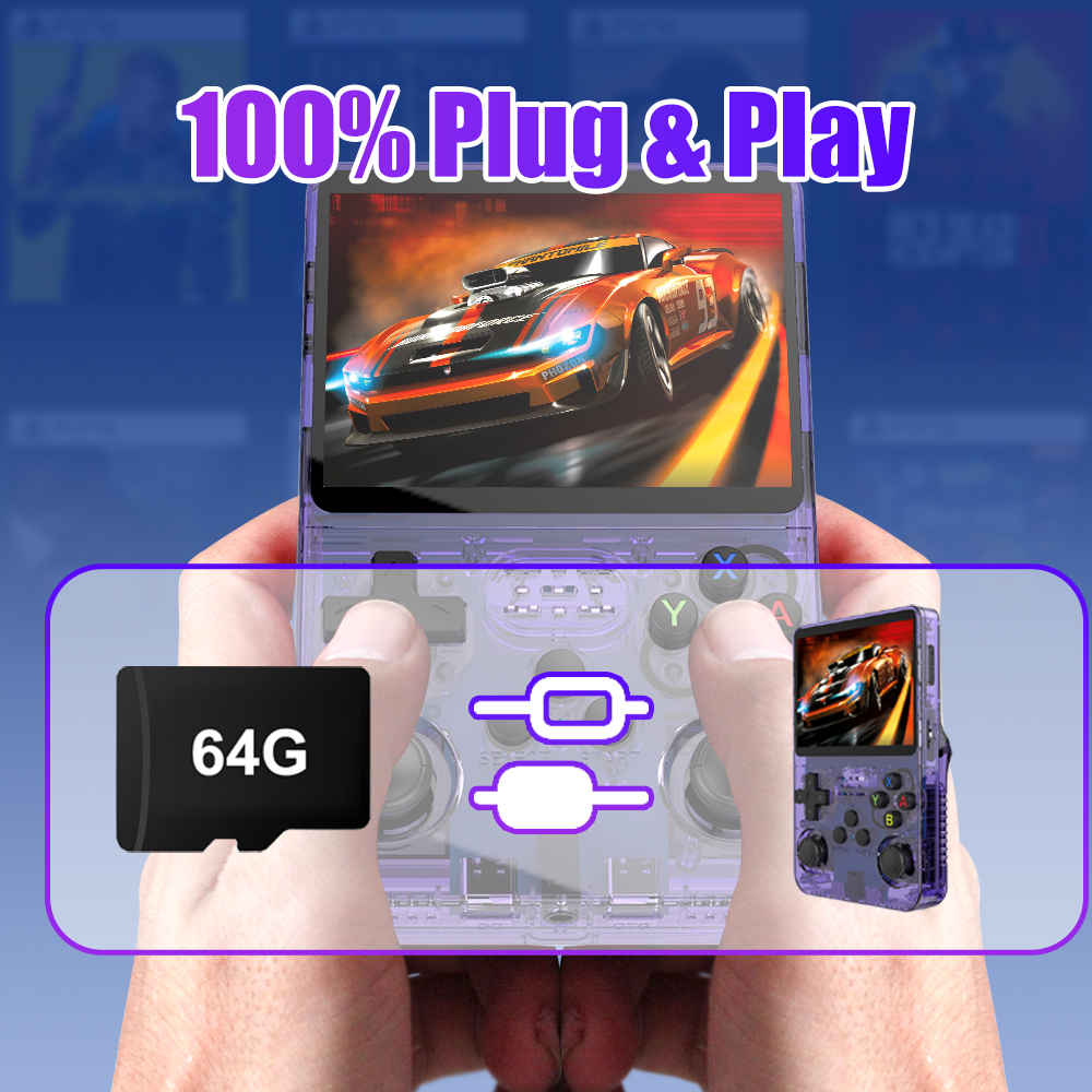 64G Game TF Card for R36S Vide - Gaming Console R36S のレビューと価格