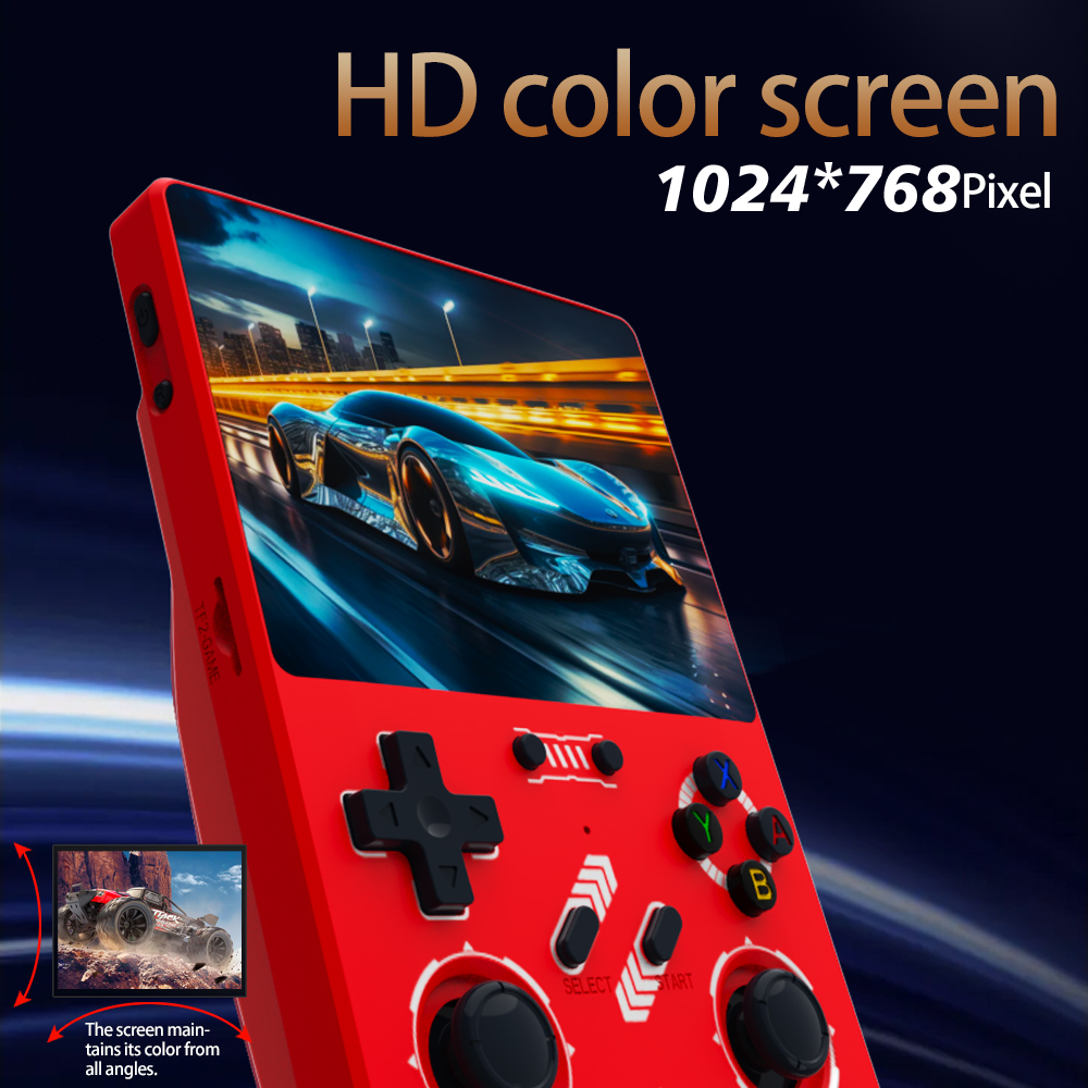 BOYHOM R40XX Handheld Game Con - Gaming Console Linux のレビューと価格