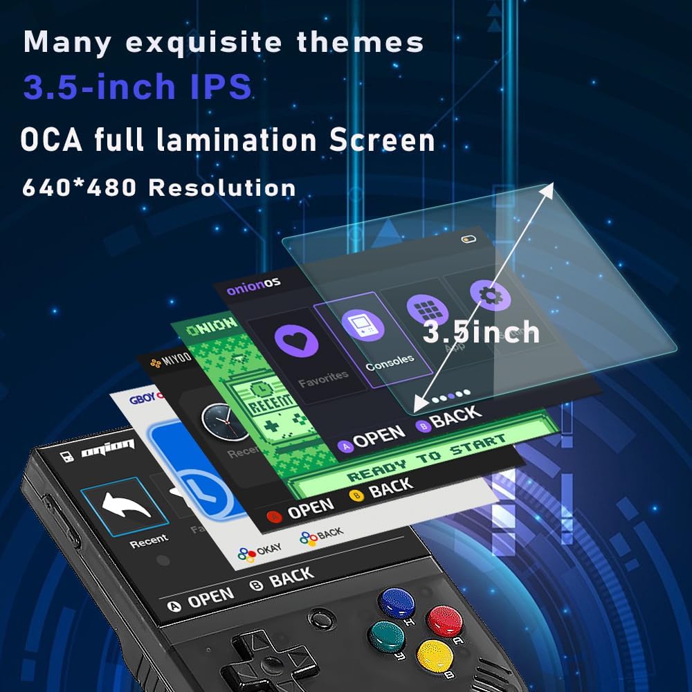 MIYOO Mini Plus Portable Retro - Gaming Console Linux のレビューと価格