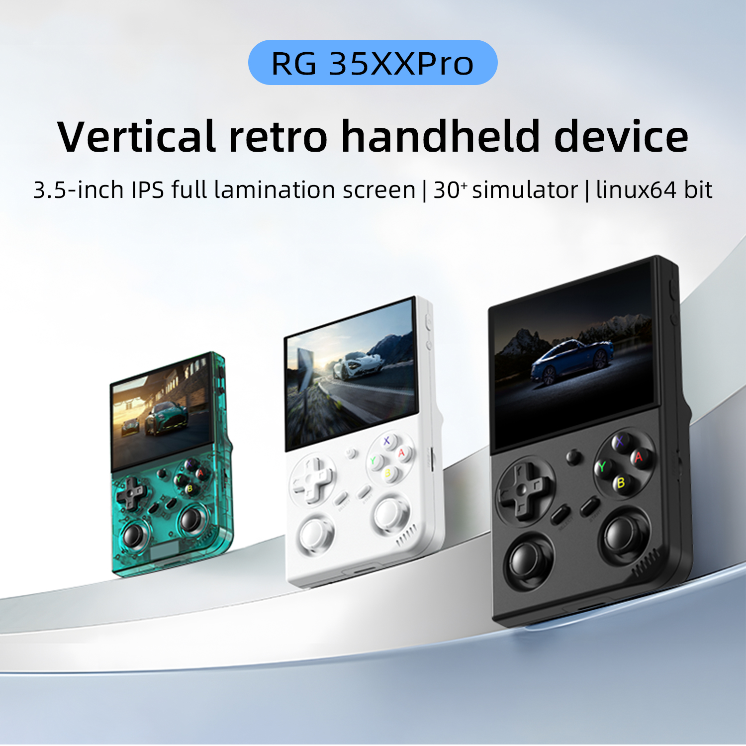 Anbernic RG 35XXPro Retro Hand - Gaming Console Linux のレビューと価格